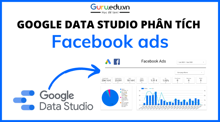 Google Data Studio phân tích Facebook ads như thế nào?