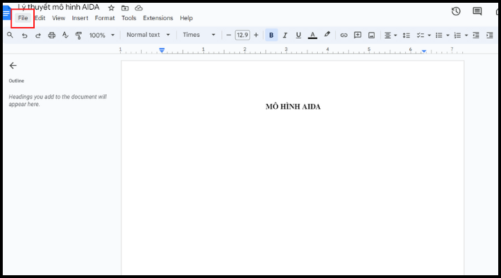 Chuyển file PDF sang Word bằng Google Drive cực đơn giản