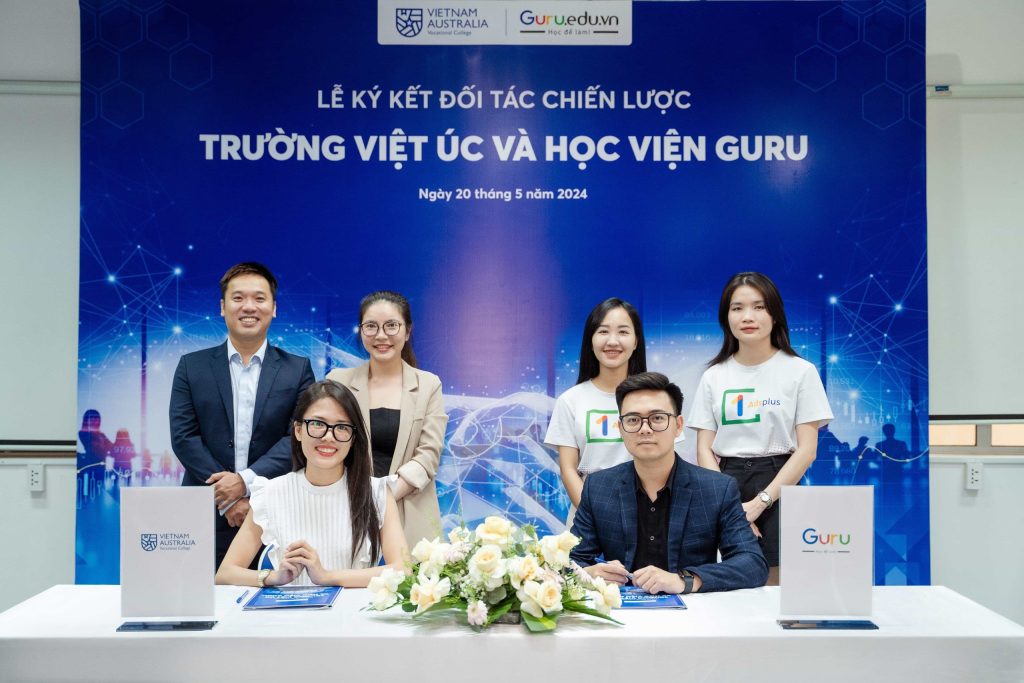 Hợp tác thương mại cùng phát triển giữ Guru và Trường nghề Việt Úc