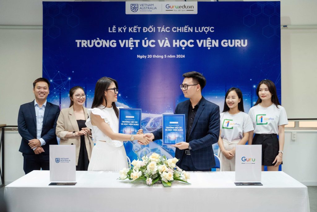 Hợp tác thương mại cùng phát triển giữa Guru và Trường nghề Việt Úc