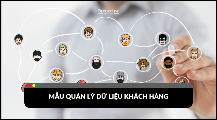 Free template quản lý dữ liệu khách hàng