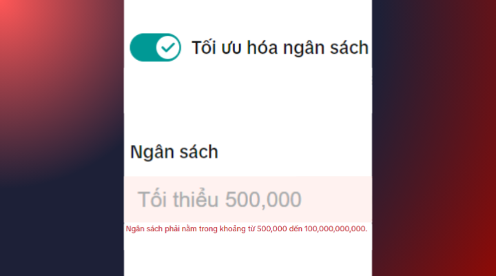 Thiết lập ngân sách chạy quảng cáo phù hợp với nhu cầu của doanh nghiệp