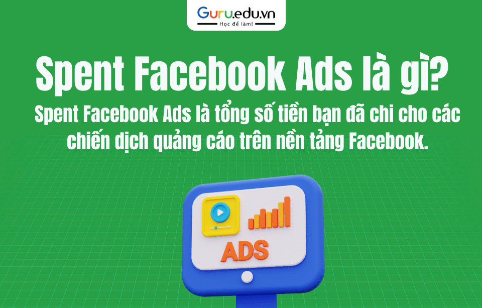 Spent Facebook Ads là tổng số tiền mà một nhà quảng cáo đã chi tiêu cho các chiến dịch quảng cáo trên nền tảng Facebook (bao gồm cả Instagram nếu quảng cáo được phân phối qua Meta Ads Manager).