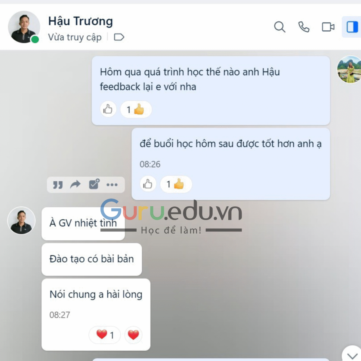 Feedback khoá học Facebook Ads