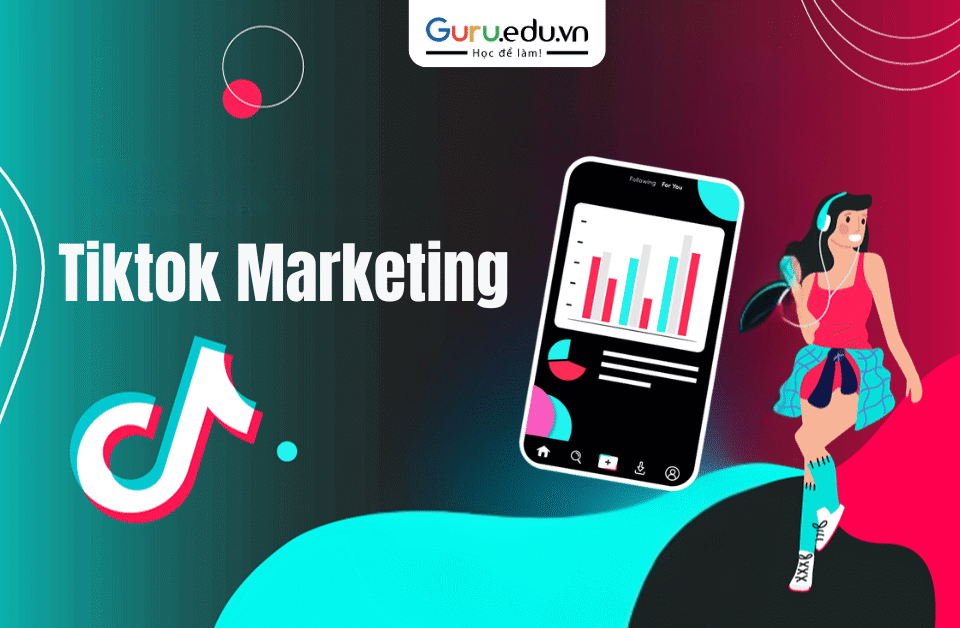 TikTok Marketing là việc sử dụng nền tảng TikTok để quảng bá thương hiệu, sản phẩm hoặc dịch vụ của bạn đến với cộng đồng người dùng thông qua video ngắn. Chiến lược này có thể bao gồm việc tạo nội dung sáng tạo, hợp tác với KOLs hoặc Influencer, sử dụng quảng cáo có trả phí và áp dụng các xu hướng nội dung để tiếp cận đúng đối tượng khách hàng mục tiêu.