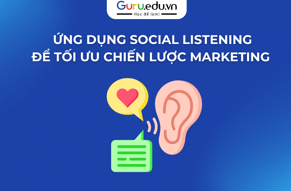 ỨNG DỤNG SOCIAL LISTENING ĐỂ TỐI ƯU CHIẾN LƯỢC MARKETING